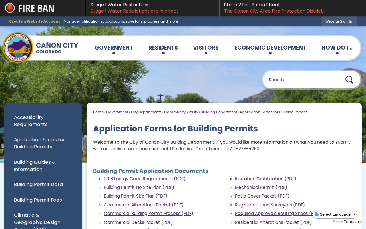 Cañon City Municipal Court route outside Fremont County state case lookup